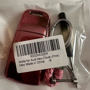 Mofei Audi key cover case in pink, new with tags